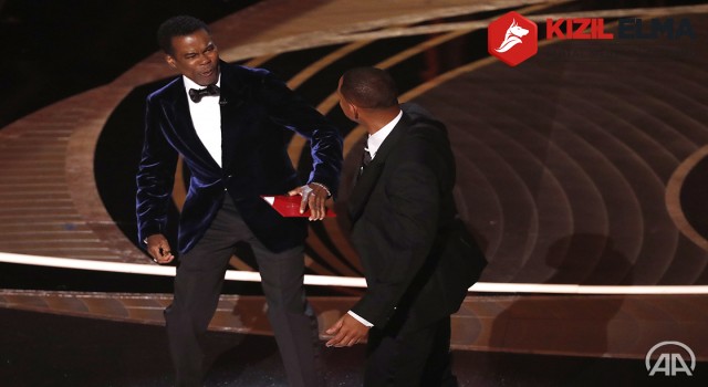 Oscar'da tokat skandalına imza atan Will Smith partide coştu