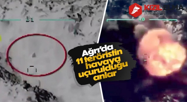 Ağrı'da 11 terörist etkisiz hale getirildi