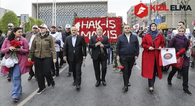 İstanbul'da 1 Mayıs Emek ve Dayanışma Günü kutlanıyor