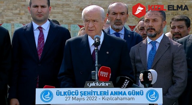 MHP Lideri Bahçeli: Şehitlerimizin destanını aleme okuyacağız