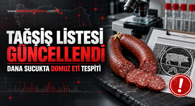 Bakanlığın Tağşiş Listesi Güncellendi: Sucukta Domuz Eti