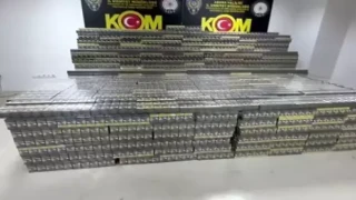 5 milyonluk kaçak sigara kamyonette ele geçirildi! Şüphelinin ifadesi şaşkınlık yarattı